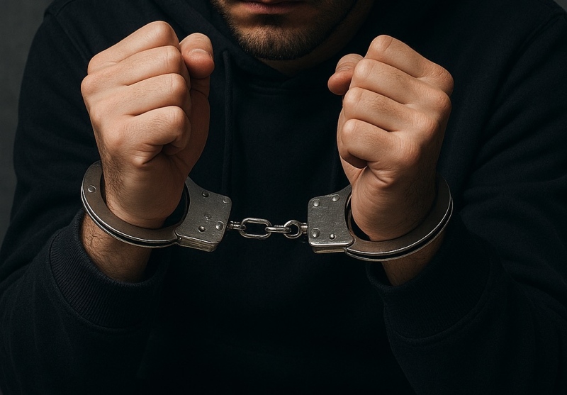 foto:  Kolejna kradzież w mieście uchwycona kamerami monitoringu miejskiego.